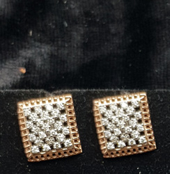 Diamond earrings