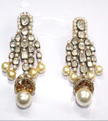 Kundan earrings