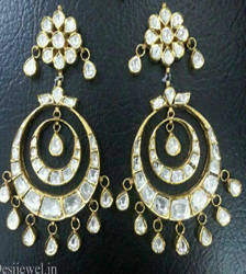 Kundan earrings